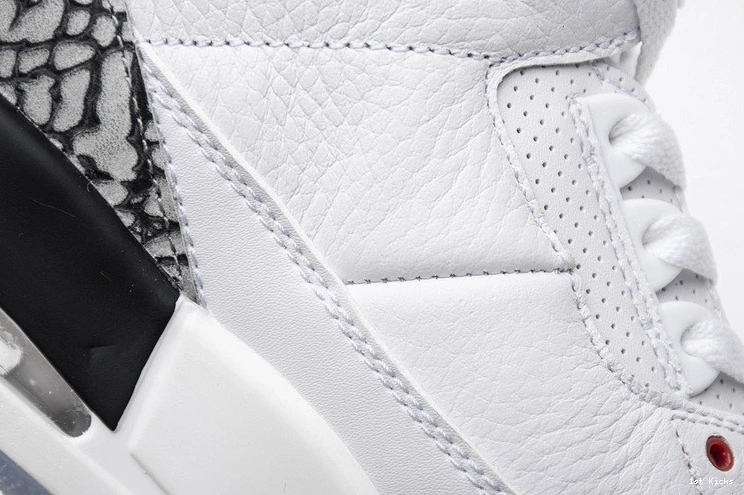 Free Line 3 Cement Retro Jordan  Throw 923096-101 White 1112